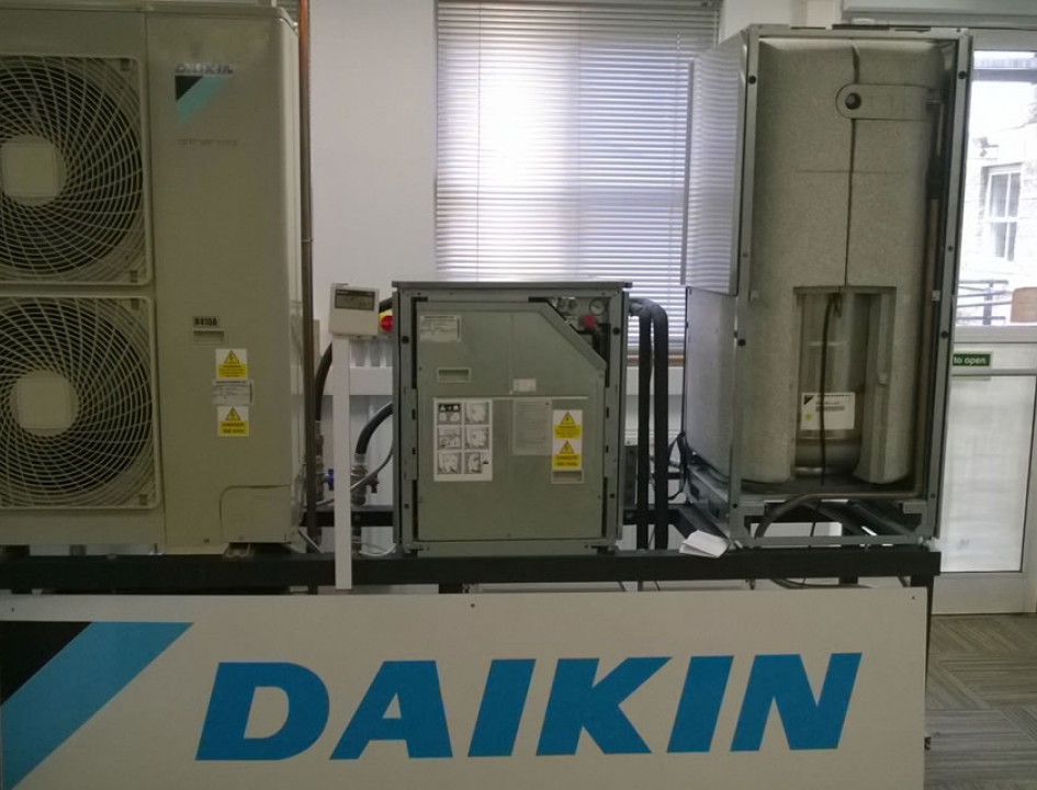 Design team trained in new heat pump technology