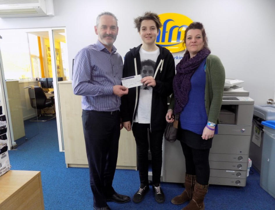 AFM Guernsey raise funds for Jonah Gillingham
